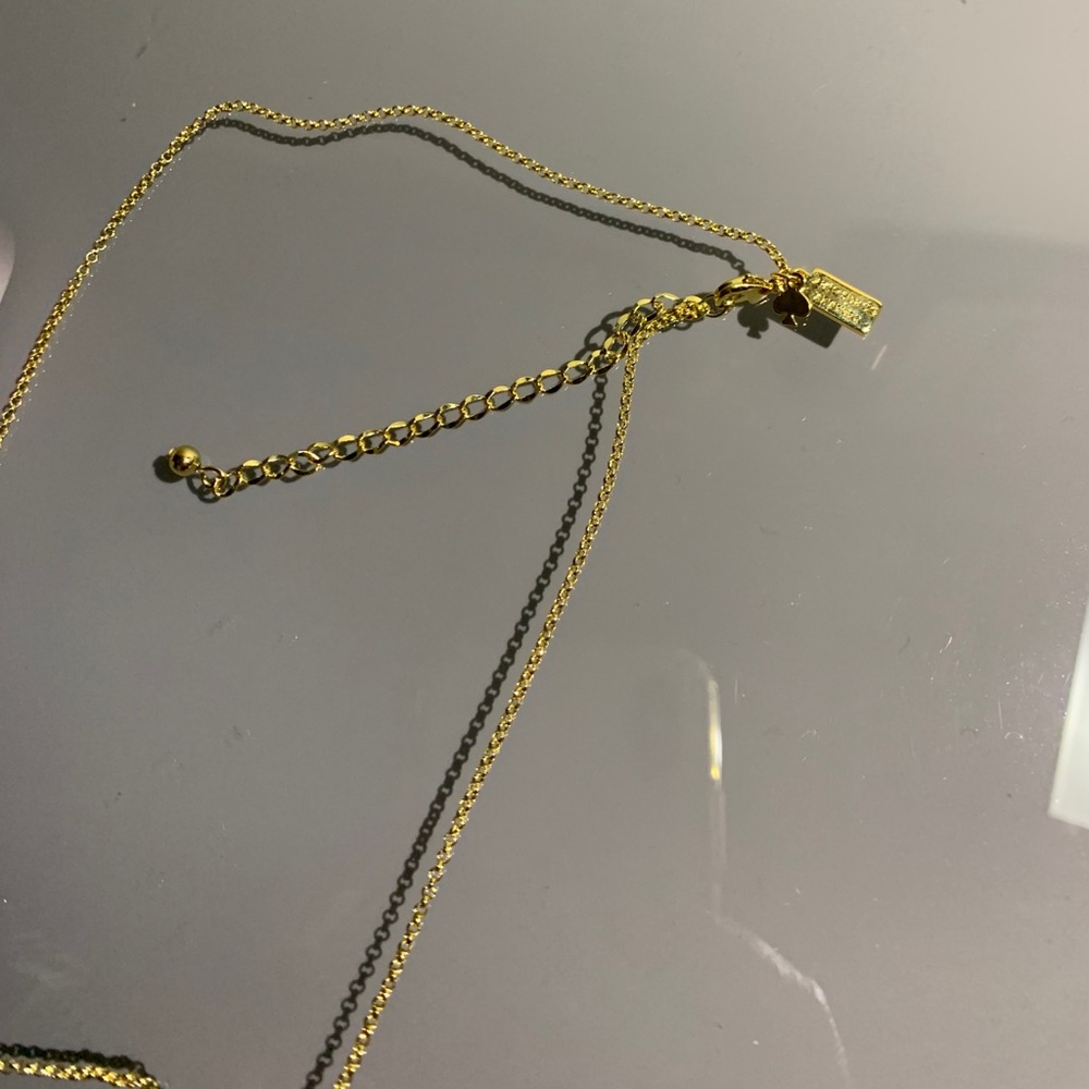 Kate Spade♠️NY yours truly pave ❤️pendant necklace - Picture 6 of 9